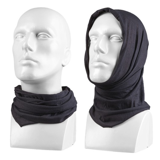 Black Multifuncion Headgear Miltec 12216002