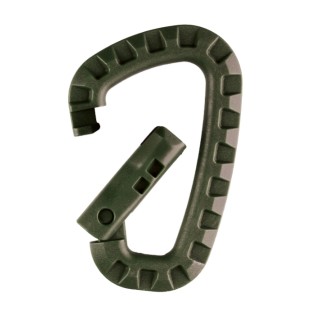 Mil-Tec Coppia Moschettoni Tattici Olive | Mil-Tec 2