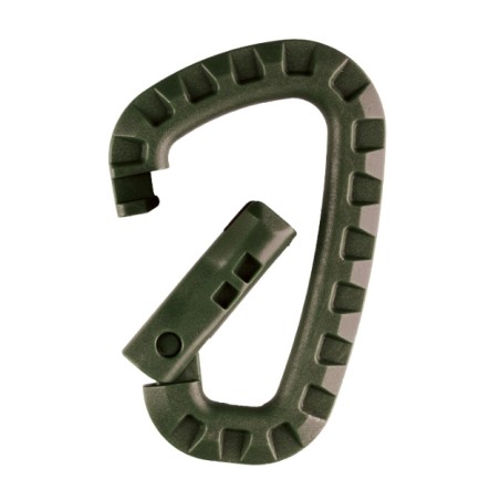 Mil-Tec Tactical Carabiners Pair Olive | Mil-Tec