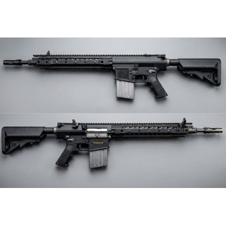 VFC KAC SR-25 ECC GBBR Airsoft Rifle Black | VFC Airsoft