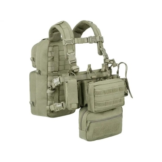 Defcon 5 Outac Combo Mini Chest Rig OT-RC202 OD Green