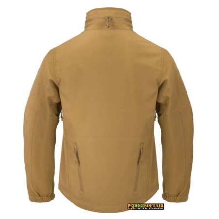 Buy Gunfighter Jacket Shark Skin Windblocker Coyote brown Helikon Tex