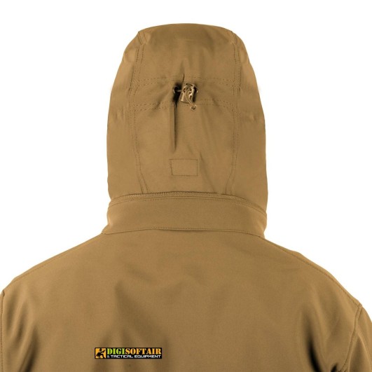 Buy Gunfighter Jacket Shark Skin Windblocker Coyote brown Helikon Tex