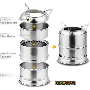 RAM campstove stailess steel R21002 2