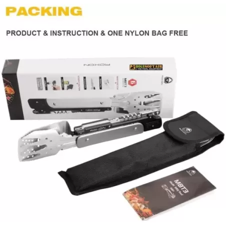 Roxon MBT3 6 in 1 Multifunzione Staccabile e Pieghevole per