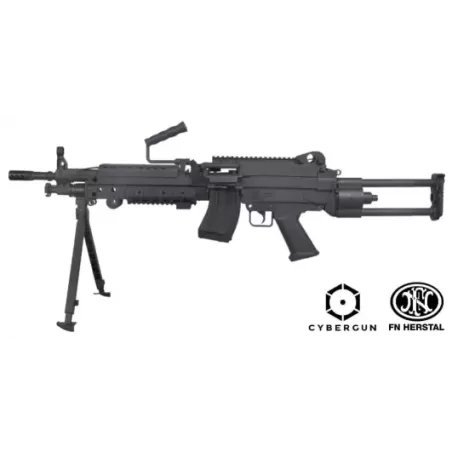 FN M249 MINIMI PARA "FEATHERWEIGHT" BLACK CYBERGUN FN M249 MINIMI PARA "FEATHERWEIGHT" BLACK CYBERGUN