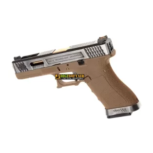 G-Force 17 SV Gold Barrel Metal Version GBB 2