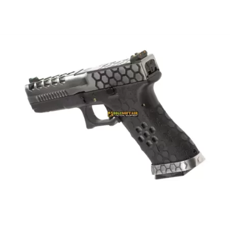WE VX0100 Hex-Cut Metal Version GBB G17 WE VX0100 Hex-Cut Metal Version GBB G17