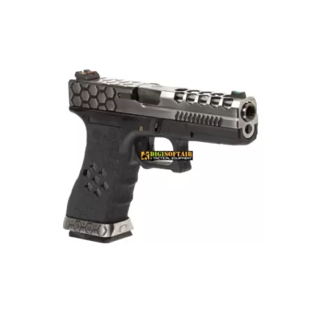 WE VX0100 Hex-Cut Metal Version GBB G17 WE VX0100 Hex-Cut Metal Version GBB G17