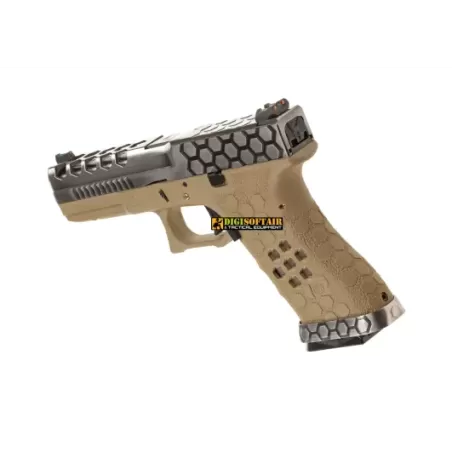 WE VX0110 Hex-Cut Metal Version GBB G17 WE VX0110 Hex-Cut Metal Version GBB G17