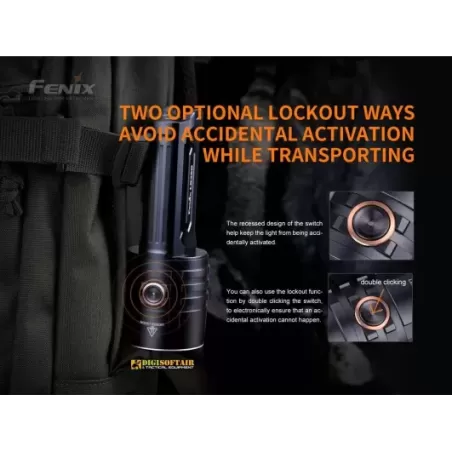 Fenix flashlight LR35 10000 lumen