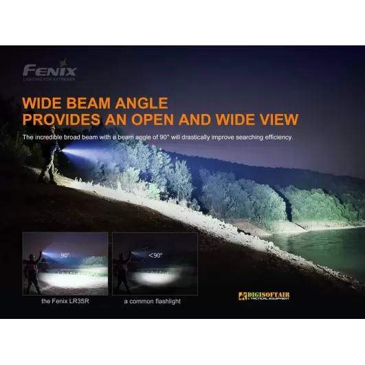 Fenix flashlight LR35 10000 lumen