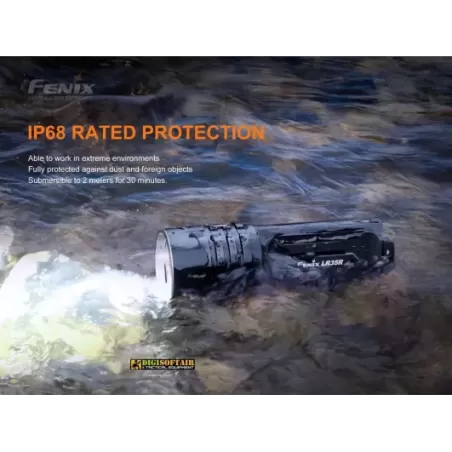 Fenix flashlight LR35 10000 lumen