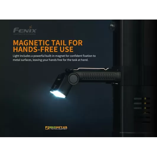 Fenix WT20R multifunctional flashlight 400 lumen