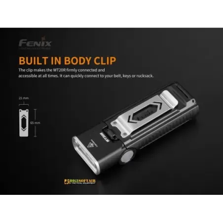 Fenix WT20R multifunctional flashlight 400 lumen