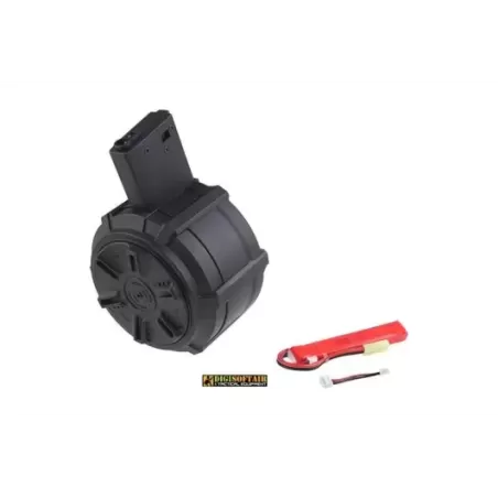 G&G CARICATORE automatico M4 Drum 2300 bb