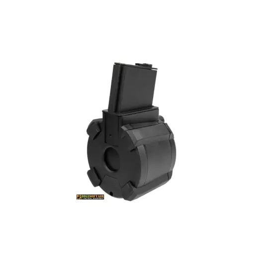 Tornado caricatore elettrico nero M4 Drum 1200 bb