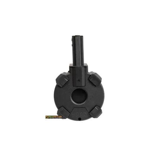 Tornado caricatore elettrico nero M4 Drum 1200 bb
