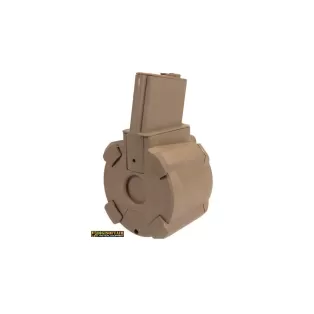 Tornado electric drum magazine tan 1200rds for m4 2