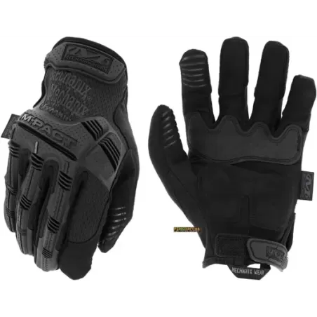 Black M-PACT Mechanix Gloves