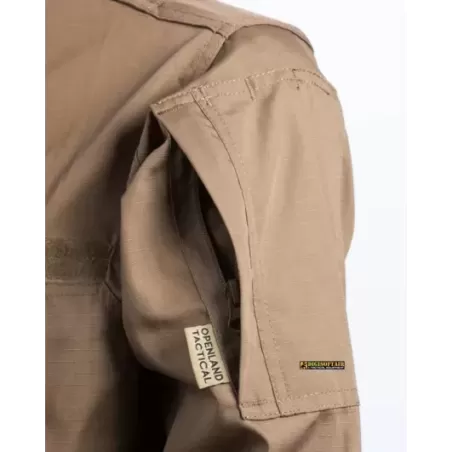 OPENLAND Shirt long sleeve Coyote Tan