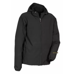 Softshell Vannas Cofra nera, impermeabile e antivento