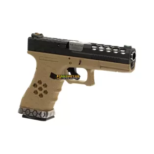VX0111 Hex-Cut Metal Version GBB G17 AW custom