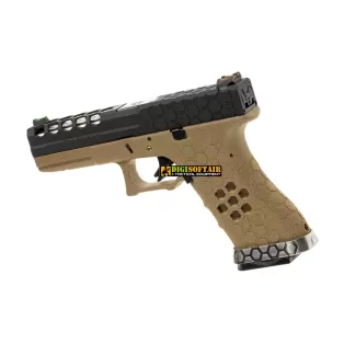 VX0111 Hex-Cut Metal Version GBB G17 AW custom 2