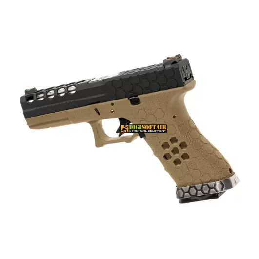VX0111 Hex-Cut Metal Version GBB G17 AW custom