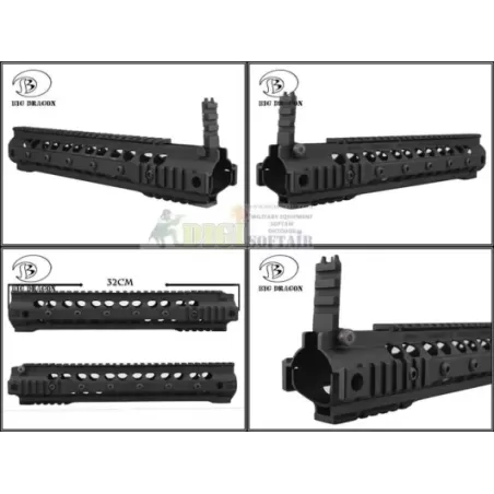 KAC URX III 12.5Inch Rail Handguard for AEG/GBB black Big dragon