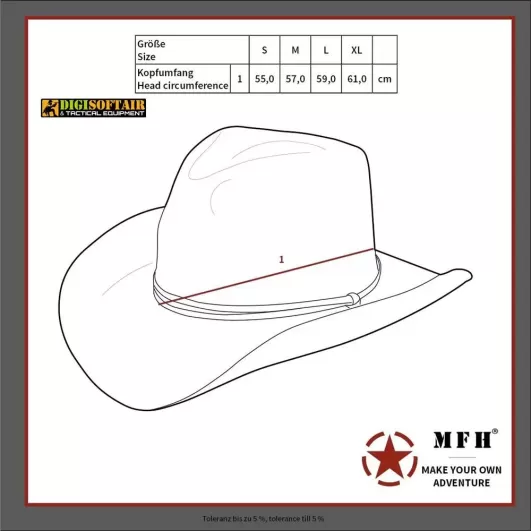 GB Bush hat MFH Coyote brown boonie
