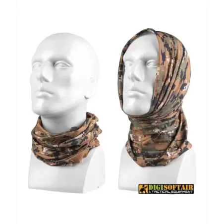 DIGITAL Woodland MULTI FUNCTION HEADGEAR DIGITAL Woodland MULTI FUNCTION HEADGEAR