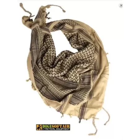 khaki / black SHEMAGH SCARF Miltec 12611000