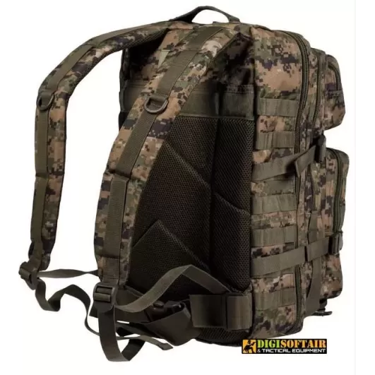 36 litri US ASSAULT PACK LG digital woodland miltec