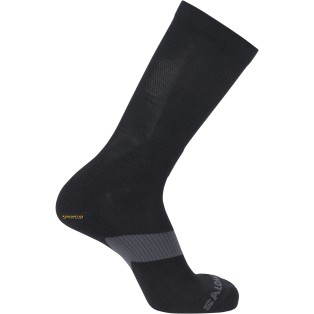 Salomon XA FORCES Crew Black Sock — tactical mid-height