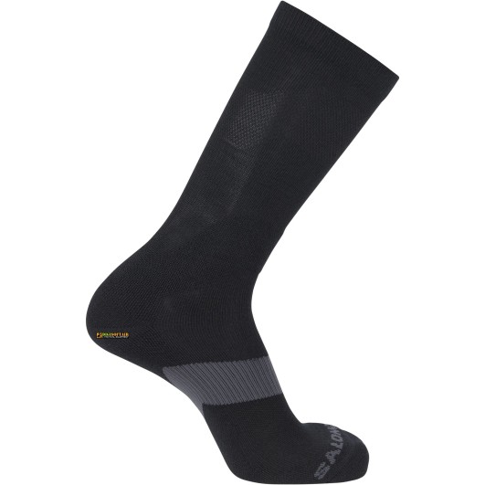 Salomon XA FORCES Crew Black Sock — tactical mid-height
