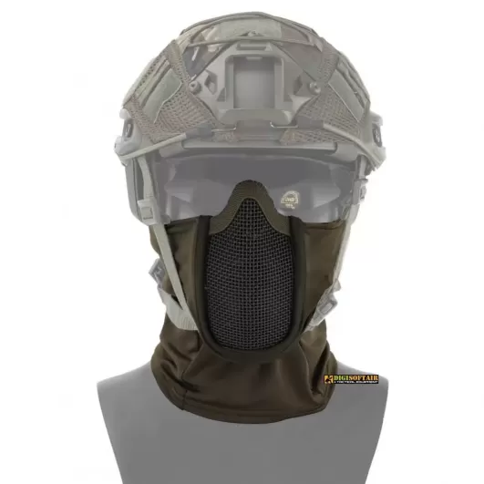 Wosport passmontagna shadow fighter Olive drab WO-MA113V