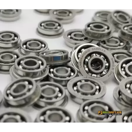 Leonardo 8, boccole cuscinettate 8mm con sfere in ceramica e gabbia J