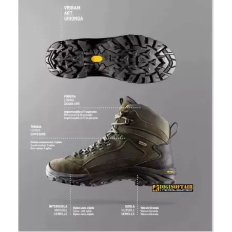 Madrid Brown waterproof Garsport trekking shoes