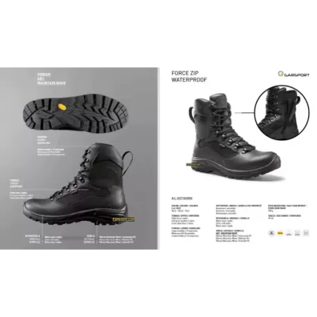 FORCE ZIP anfibio Garsport impermeabile