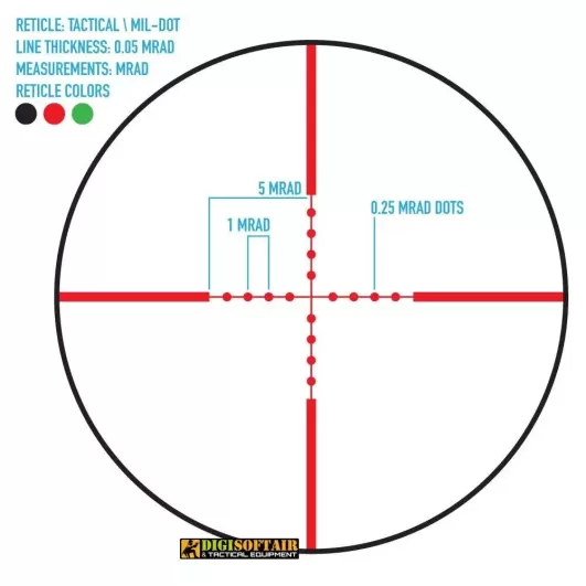 Firefield Tactical 4-16x42AO IR Riflescope F13044