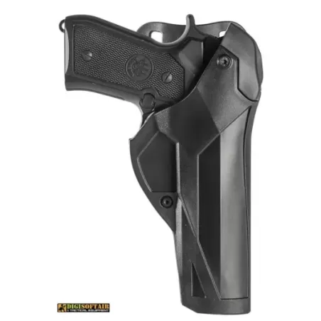 DCA8 ONE FOR TWO black Vega holster, holster for BERETTA 92 and 9