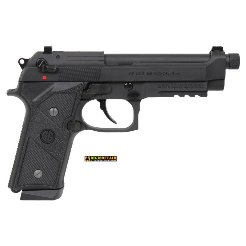 G&G GBB pistol GPM92 MK3 FULL METAL BK