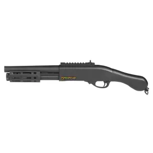 Secutor Ferrum S II Black Fucile a pompa a Gas Full metal sav0027 2