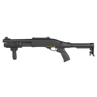 Secutor Velites Ferrum S III Black Fucile a pompa a Molla Full 2