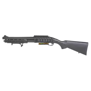 Secutor Velites Ferrum S XI Black Spring Shotgun Full metal 2