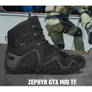 Anfibi Lowa Zephyr Mid Gtx Black 2