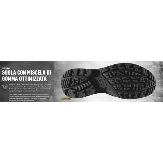 Anfibi Lowa Zephyr Mid Gtx Nero