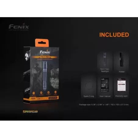 Fenix TK11 Tac Torcia a led 1600 lumens