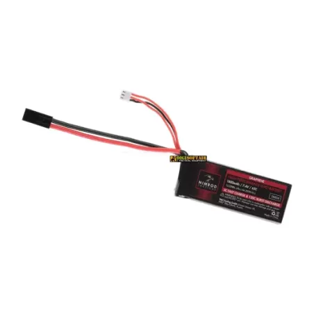 Nimrod Lipo 7.4V 1800mAh 65C Graphene PEQ Type